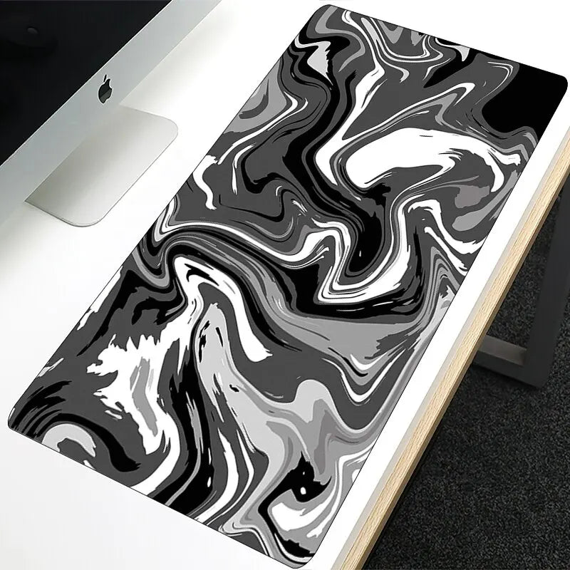Strata Liquid Mouse Pad by Mairuige, Rubber Desk Mat in Five Sizes up to 900 x 400 mm for Gaming Stations, Computer Desks and Home Offices