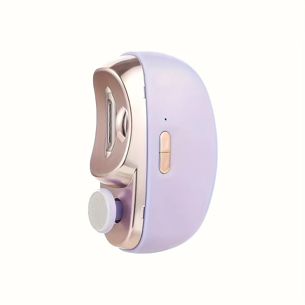 Electric Nail Care Tool Options with Clipper, Polisher and Shaping References, White, Pink or Purple Selections for Adult At-Home Manicure Routines