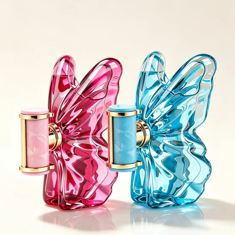 Butterfly Bottle Perfume for Women, 35ml Floral and Vanilla Options Plus 50ml Jasmine, Lemon or Grapefruit Fragrance Choices for Daily Wear and Gifts
