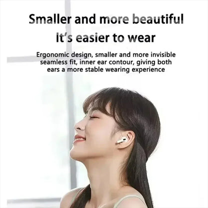 Touch Control Bluetooth Earphones with Microphone and Charging Case, TWS Wireless Earbuds in White or Black for Smartphone Music and Hands-Free Calls