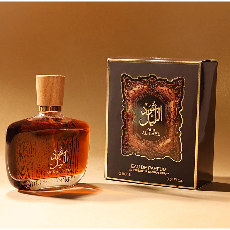 Unisex Arabian Perfume with Listed Sandalwood and Agarwood Scent Wording, A, B, C and D 100ml Options or Ebony 50ml Selection for Personal Fragrance and Gifts