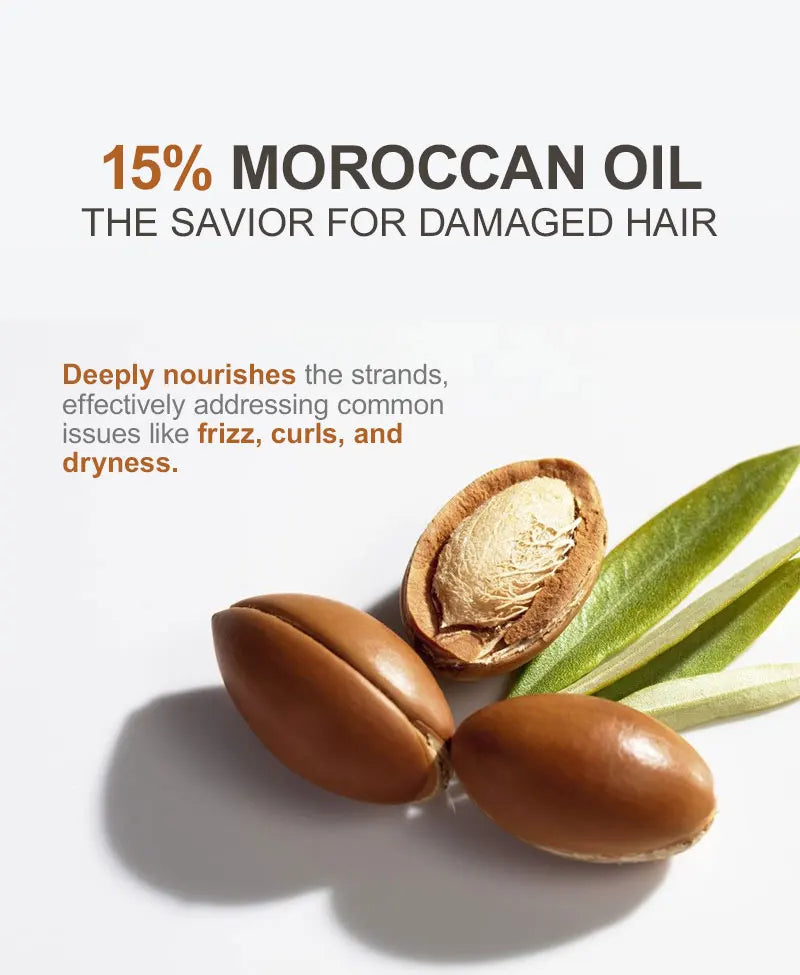 Argan Oil Shampoo and Conditioner by PURC with 300ml Shampoo, 280ml Conditioner and Set Options for Cleansing and Cosmetic Smoothing Hair Care