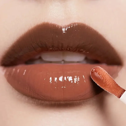 Lip Liner and Glaze Set with Three Liners and One Lip Glaze, Four-Piece Lip Makeup Kit in Three Numbered Options for Everyday Outlining and Evening Looks