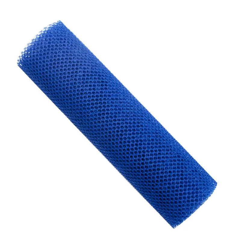 African Exfoliating Bath Sponge with Double-Sided Mesh Washcloth Texture, Single Body and Back Shower Scrubber in Seven Color Options for Home and Travel