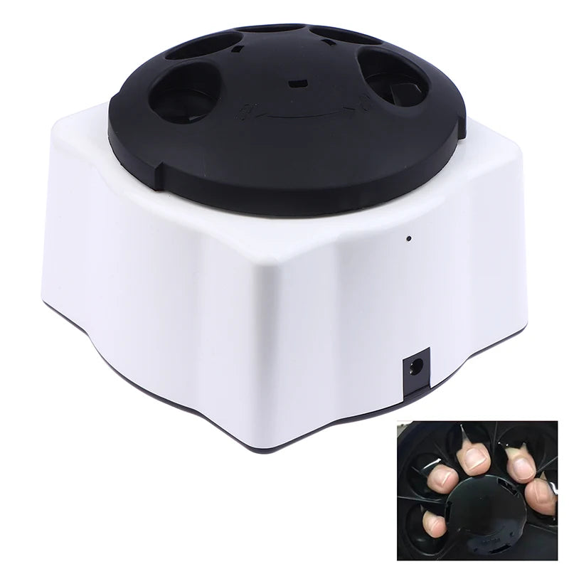Electric Steam Nail Polish Remover with Listed 36W Power and 12V 3A Rating, PP Body, Silicone Pad, Remover Bowl and Two Covers, Four Plug Options