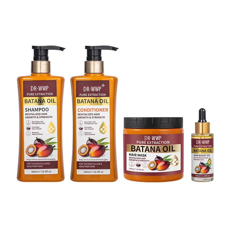 Batana Hair Care Selection with 500ml Shampoo or Conditioner, 500g Hair Mask and 50ml Oil Options for Everyday Cleansing and Cosmetic Conditioning Routines