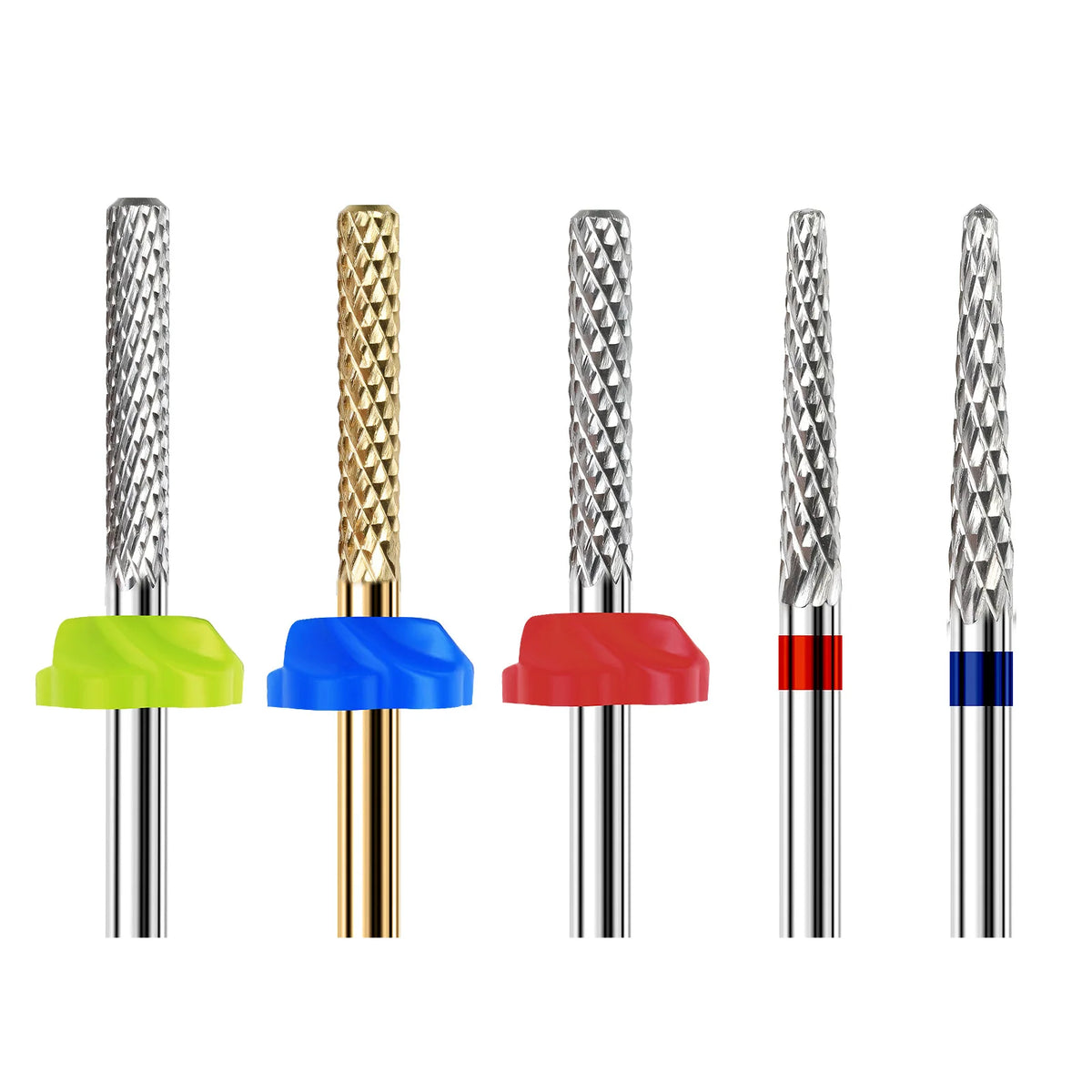 Tapered Nail Drill Bit for Professional Acrylic and Gel Filing, Single 05M or 04F Selection with Listed 3/32-Inch Shank for Compatible Electric Nail Files