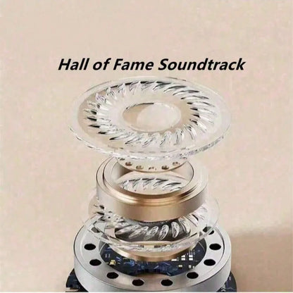 Wireless In-Ear Bluetooth Headphones with Microphone, TWS Stereo Earbuds in White or Black for Smartphone Music and Hands-Free Calls