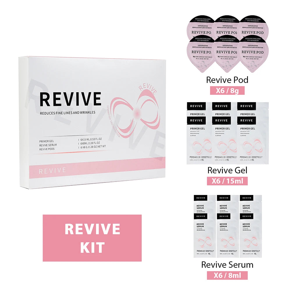 Glam Facial Pod and Capsule Gel Options for Compatible Aqua Bubble Devices, Seven Numbered Type Selections and a Separate Facial CO2 Machine Option