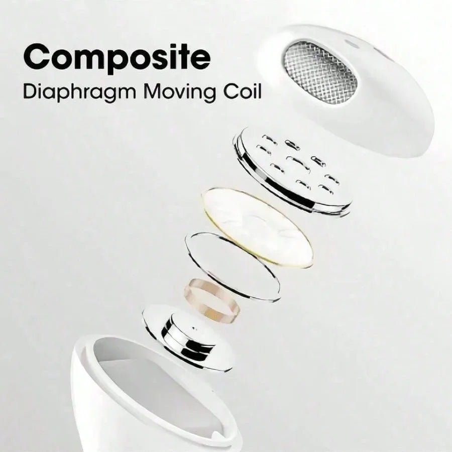 Pro4 Wireless Earbuds with Charging Case, Listed Bluetooth 5.0 Stereo Earphones with Touch Controls and Independent Earbud Use in White or Black
