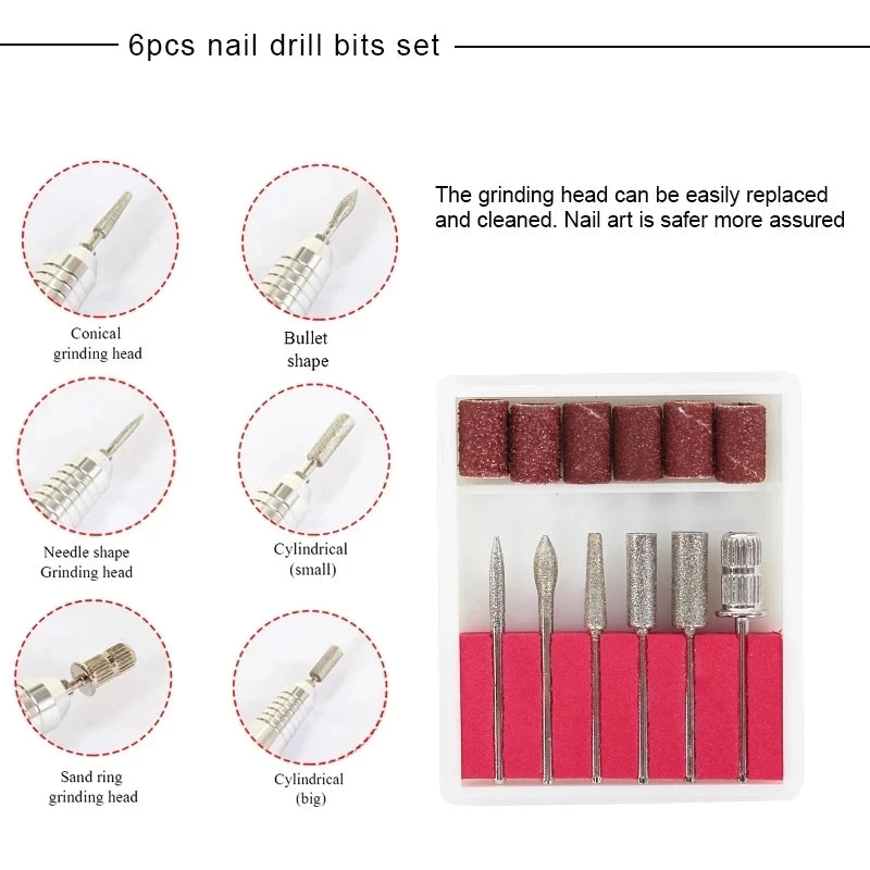 Gel Polish and Poly Extension Nail Kit by LNWPYH with 18 Polish Colors, Nine Extension Colors, Base and Top Coats, UV LED Lamp and Drill for Adult Manicures