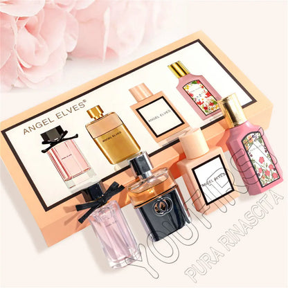 Four-Piece Floral Perfume Set for Women with Listed 30ml Spray Bottles, 120ml Total and Gift Box Reference for Everyday Fragrance and Special Occasions