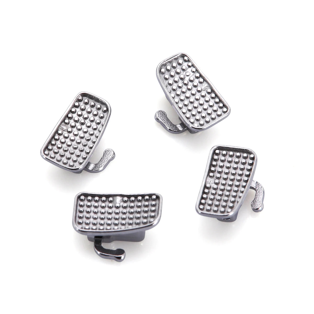 Passive Self-Ligating Brackets by AZDENT, Five Packs with First-Molar Buccal Tubes and Listed 0.022-Inch MBT or Roth Hooks 345 Options for Professional Orthodontic Selection