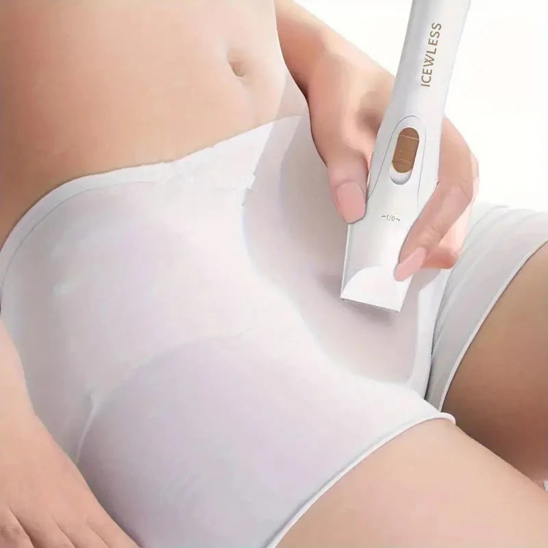3-in-1 Women's Shaver and Trimmer with USB Charging for Underarm, Eyebrow and Nose Hair Grooming, Green, Pink or White Options for Home Use
