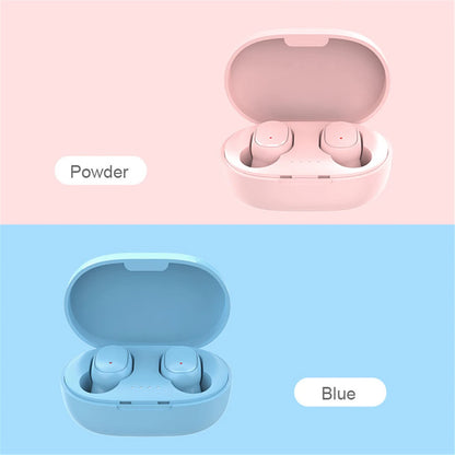 A6S Wireless Bluetooth Earphones, Bluetooth 5.0 Stereo Audio with Touch Control and Five Color Options for Compatible Phone Music and Everyday Calls