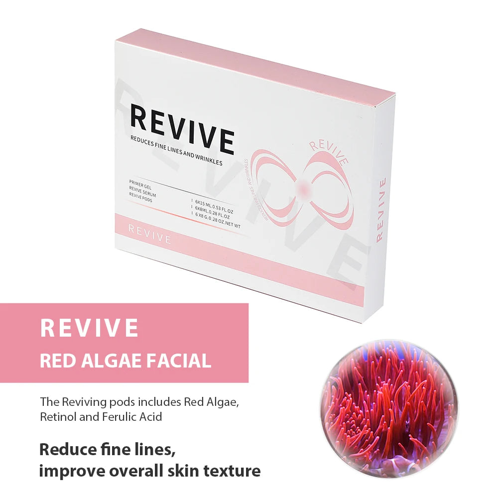 Glam Facial Pod and Capsule Gel Options for Compatible Aqua Bubble Devices, Seven Numbered Type Selections and a Separate Facial CO2 Machine Option