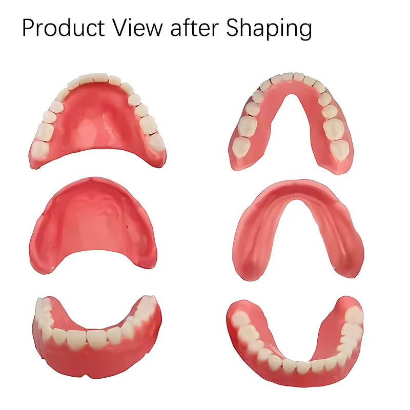 Dental Teaching Materials Kit with Resin Practice Teeth and Wax Strip or Sheet Options, Six Set Choices with Selected Plaster Models for Supervised Lab Learning