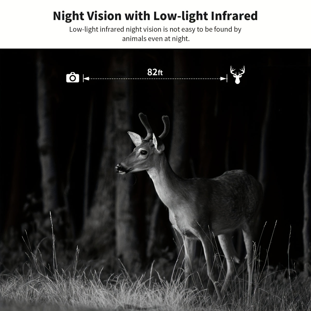 Cellular Trail Camera with Listed 4K Live View, 4W Solar Panel, 0.2-Second Trigger and 120° Lens, Ucon App Wildlife Monitoring with Two-Pack Option