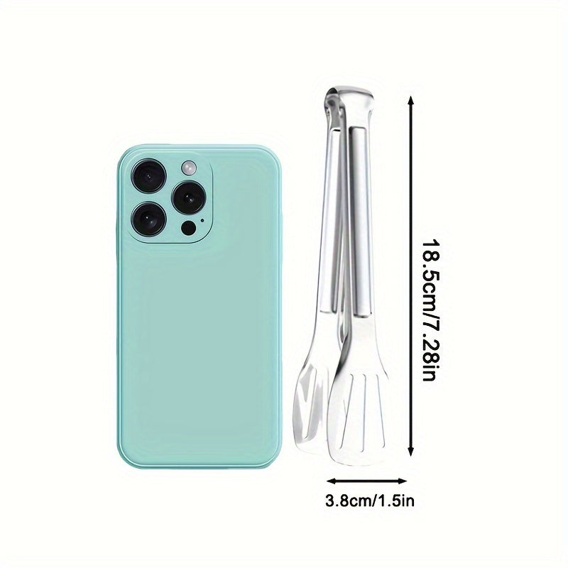 Stainless Steel Hot Pot Tongs, Single Food Clip for Barbecue Meal Preparation, Tabletop Hot Pot Serving and Outdoor Cooking Supplies for Home Cooks