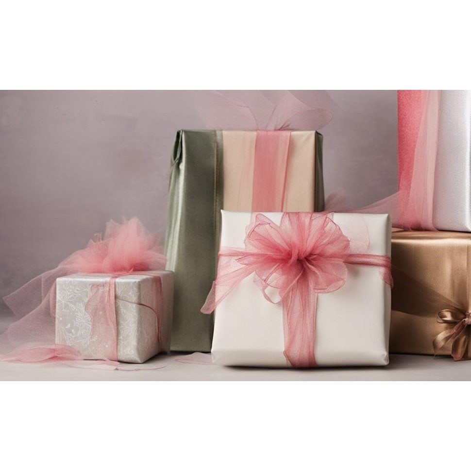 Tulle Fabric Roll with Listed 54-Inch Width and 40-Yard Length, Eighteen Color Options for DIY Tutu Skirts, Wedding Decorations and Creative Craft Projects