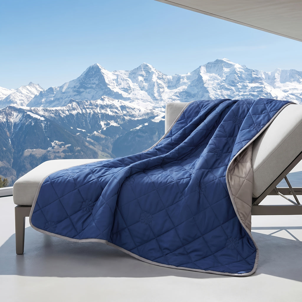 Summer Throw Blanket in Six Colors with 40 x 60, 60 x 80 or 80 x 90 Inch Options, One-Piece Layer for Sofa Lounging, Bed Use, Air-Conditioned Rooms and Travel