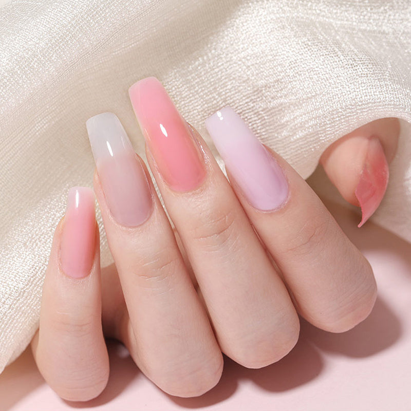 Gel Manicure Kit with 12 Listed Polish Colors and 4 Extension Gel Colors, Nail Lamp and Electric Drill References, Five Set Options for Adult Nail Art
