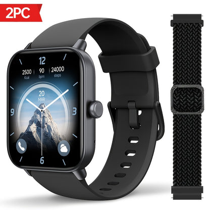 Sports Tracking Smartwatch by FAWEIO for Men and Women, 1.8-Inch Display with Call Answering and Making, 100+ Sports Modes and Pedometer for iPhone and Android