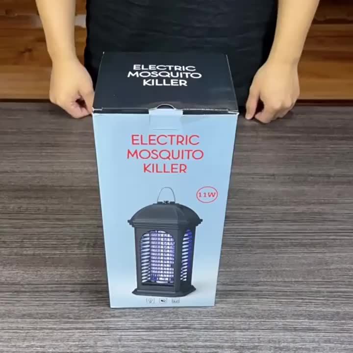 UV Light Bug Zapper Indoor Outdoor, Plug-in Electric Mosquito Killer Lamp, Insect Zapper Fly Trap for Home, Kitchen, Bedroom, Patio, Backyard, Garden and Camping