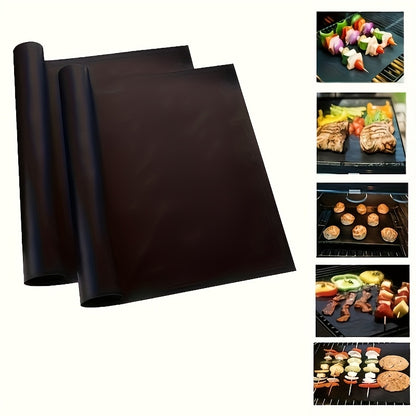 Nonstick Oven Mats 2-Pack with Listed Thick Heavy-Duty Design, Kitchen Liner Accessories for Compatible Ovens with Manufacturer-Approved Placement