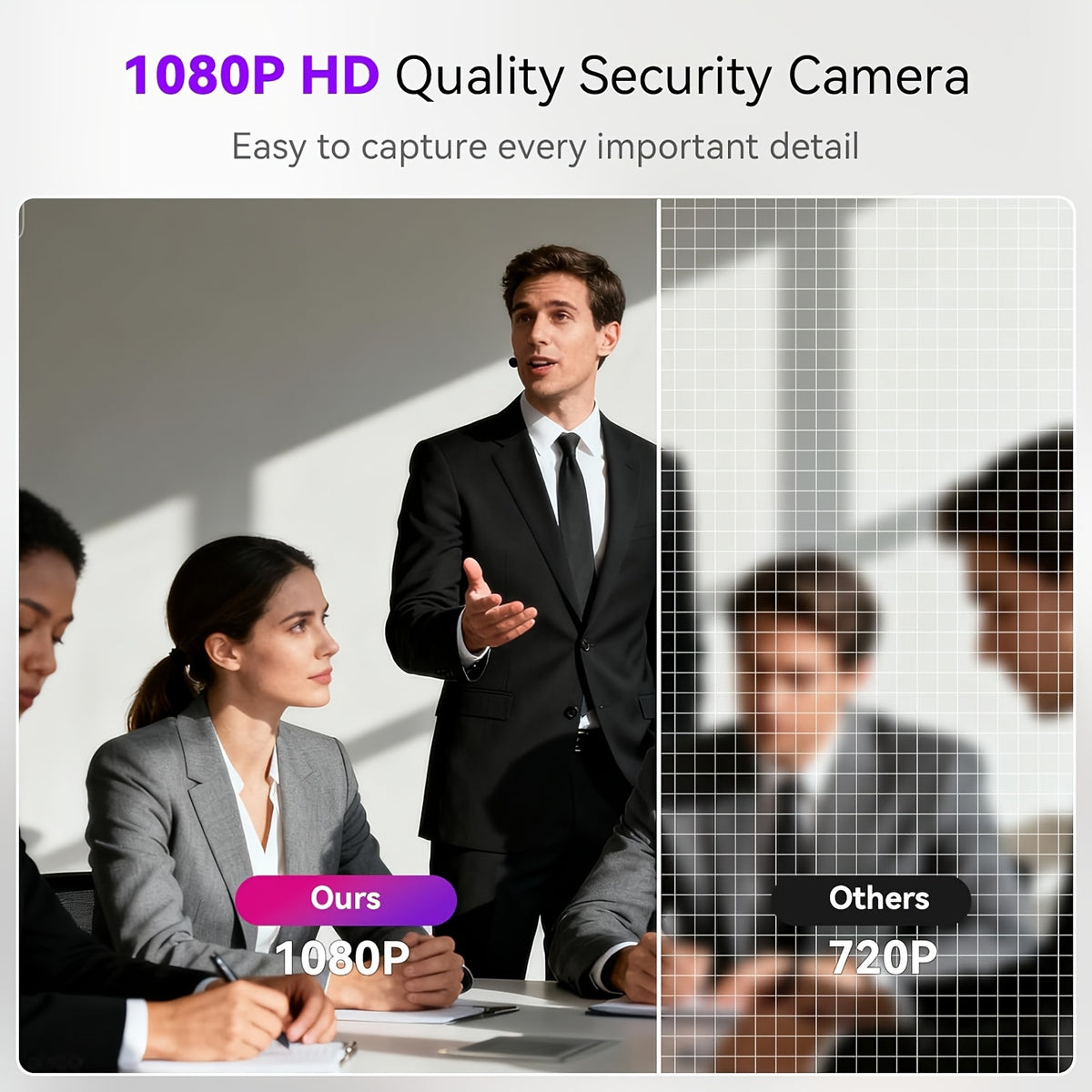 1080P Pen Camera with Rechargeable 350mAh Battery, One-Button Power and Loop Recording, No-WiFi Portable Video Recorder with 64GB Card or No-Card Options