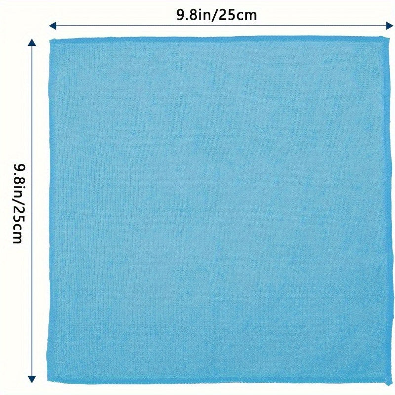 (50/20/10/5pcs) 1200-Wash Ultra-Fine Microfiber Cleaning Cloths | High-Performance, Super Absorbent & Streak-Free | Chemical-Free, Ideal for Car Washing & Jewelry Care Random color