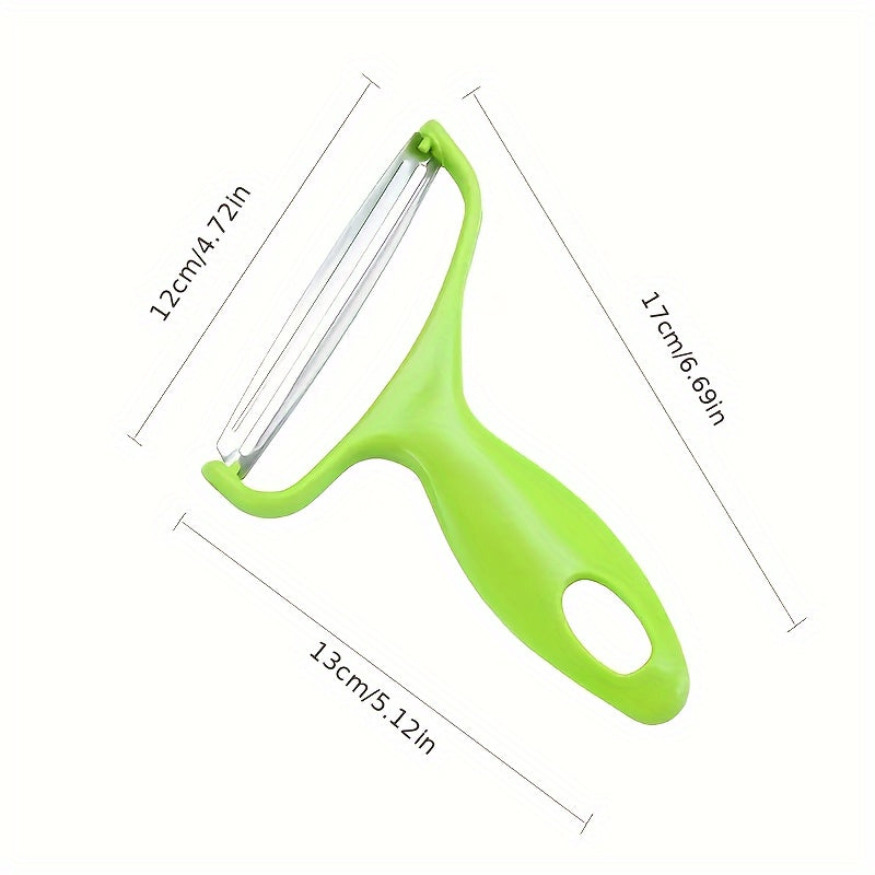 Large Capacity Manual Vegetable Prep Tool - Cabbage & Lettuce Processor | Wide Mouth Food-Safe Design | Kitchen Grater
