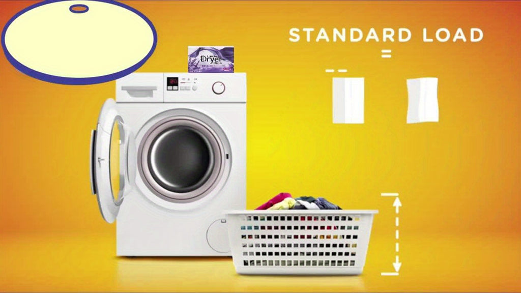 Lavender Dryer Sheets in 40-Count Box, Scented Laundry Fabric Care Sheets for Compatible Clothes Drying Routines and Everyday Household Laundry Supplies