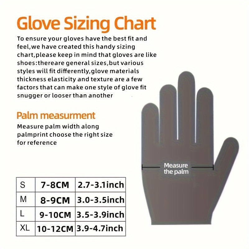 Composite Nitrile Disposable Gloves in Black, Household Cleaning Gloves with S, M, L and XL Sizes and 20, 40 or 99 Piece Pack Options for Kitchen Housework