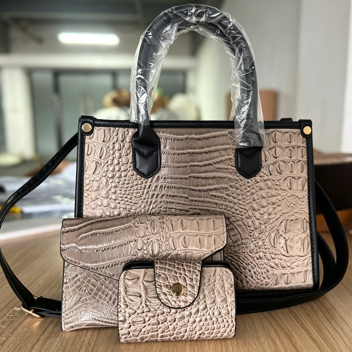 Crossbody Shoulder Bag for Women with Black, Brown, Light Grey, Dark Gray, Khaki or Green Color Options for Casual Wardrobe Styling and Everyday Outings