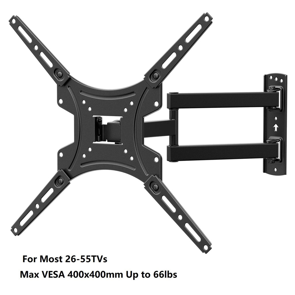 TV Wall Mount with F15 and F11-US Full Motion Options or K1 TV Hanger, Listed 40–86 Inch Screen Range for Compatible Living Room and Home Theater Installations
