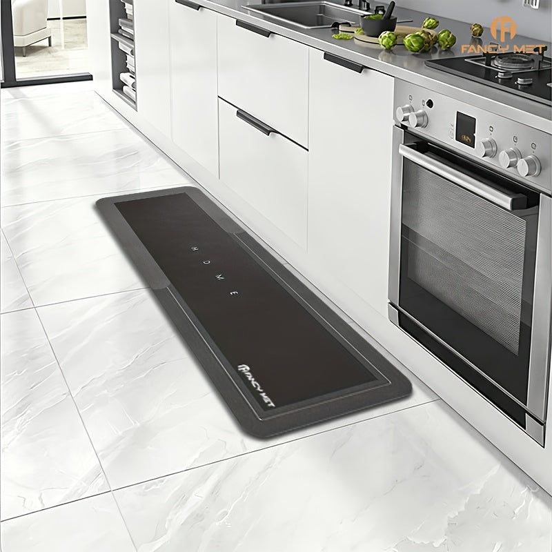 Diatom Mud Kitchen Floor Mat, Single-Piece Rectangular Design with Listed 3.5mm Thickness, Three Gray Color Options and Four Sizes for Home Floor Placement