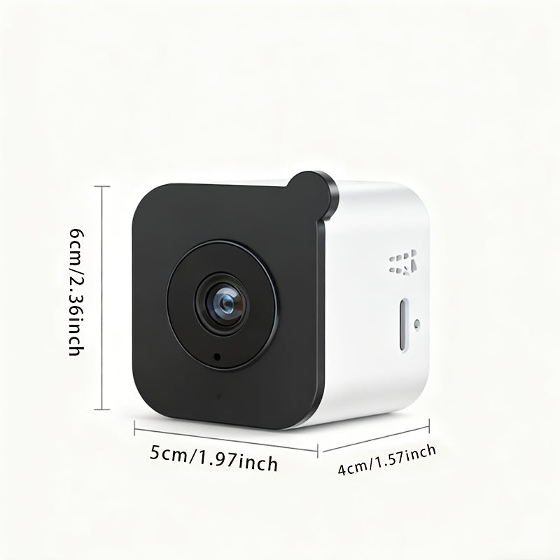 Indoor Window Security Camera with Listed 6MP Imaging, 2.4GHz and 5GHz WiFi, Full-Color Night Vision and Motion or Human Detection, One- or Two-Piece Options