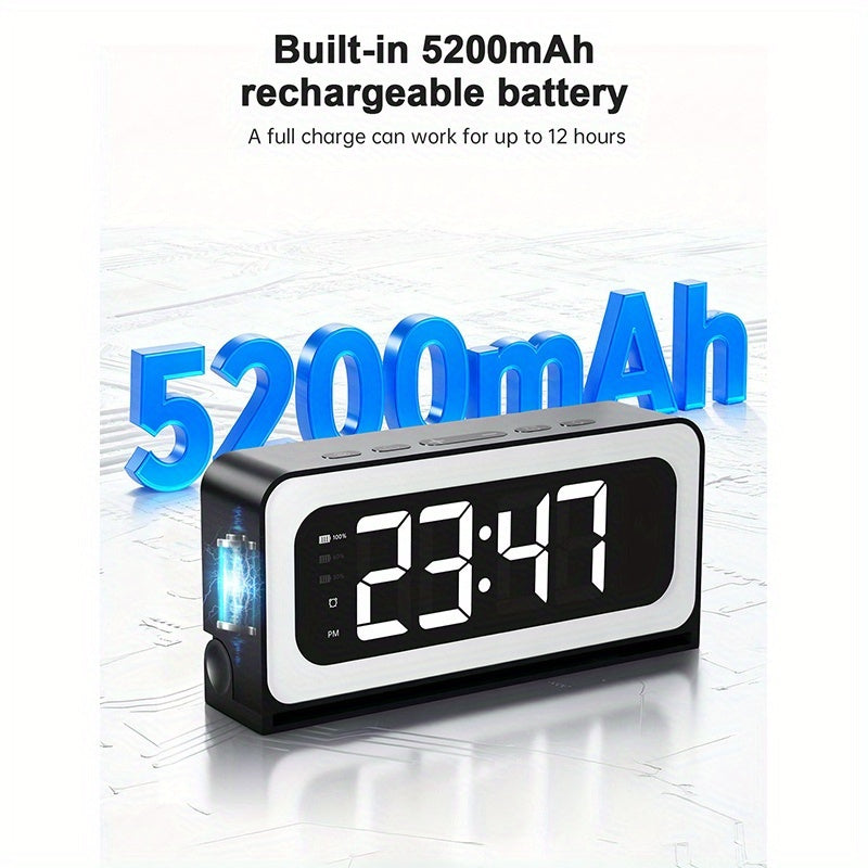 WiFi Clock Camera with 2K Video, Indoor Home Monitoring Camera with Motion Detection, Full Color Night Vision and Two-Way Talk in Ivory White