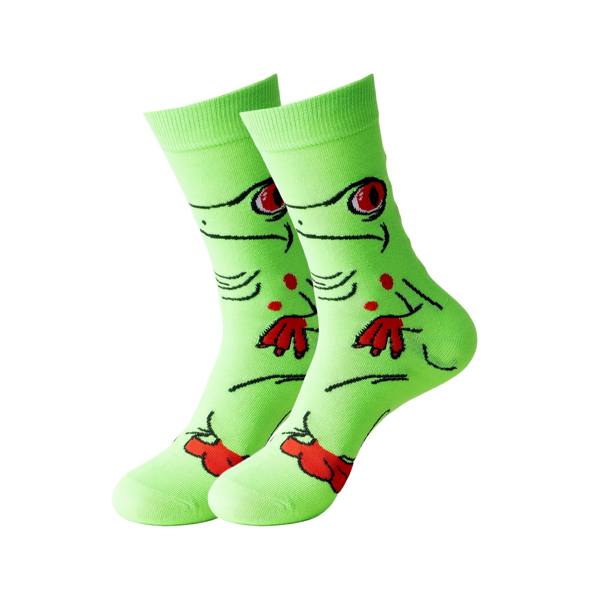 Cartoon Knitted Sock Multipacks, One-Size Casual Mid-Tube Socks with 5, 10, 12 or 22-Pair Random Color Labels and a 10-Pair Color A1 Option for Men and Women
