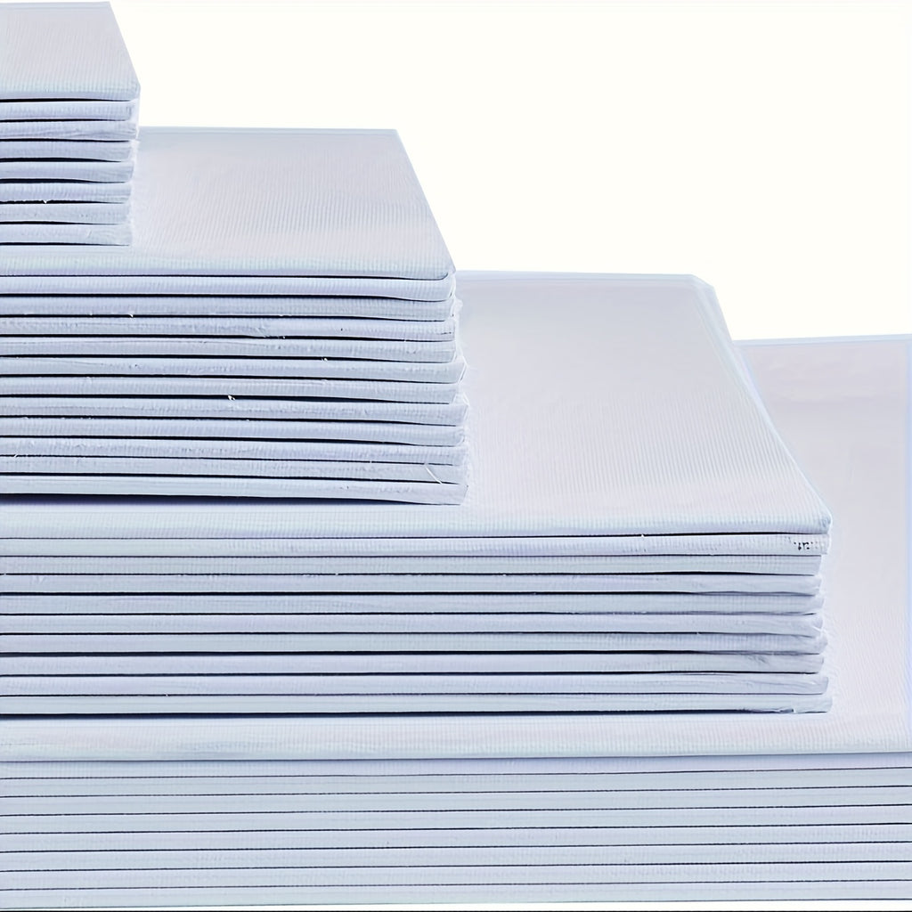 Winsons Canvas Panels with Triple-Primed White Surface, Listed 12-Pack Painting Boards in 11x14 or 16x20 Inch Options for Acrylic, Oil, Gouache and Tempera Art