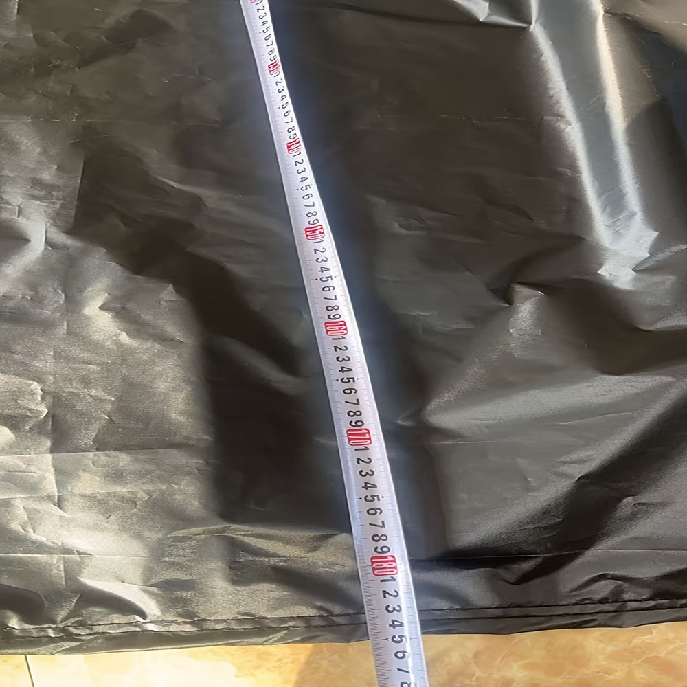 SUV Car Cover with Four Reflective Strips and Elastic Hem, Black Listed Six-Layer 190T Polyester Vehicle Cover in XL or XXL for Parked Storage