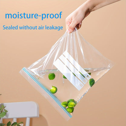 Reusable Storage Bags 85-Pack in Three Sizes with Double-Layer Seal Design, Resealable Pouches for Organizing Compatible Dry Goods and Small Travel Items