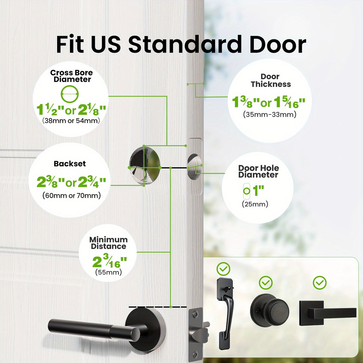 4-in-1 Smart Door Lock with Fingerprint, Passcode, Key and App Entry, Auto Lock and Temporary Offline Passwords, KD30 Pro and KD30B Pro Model Options