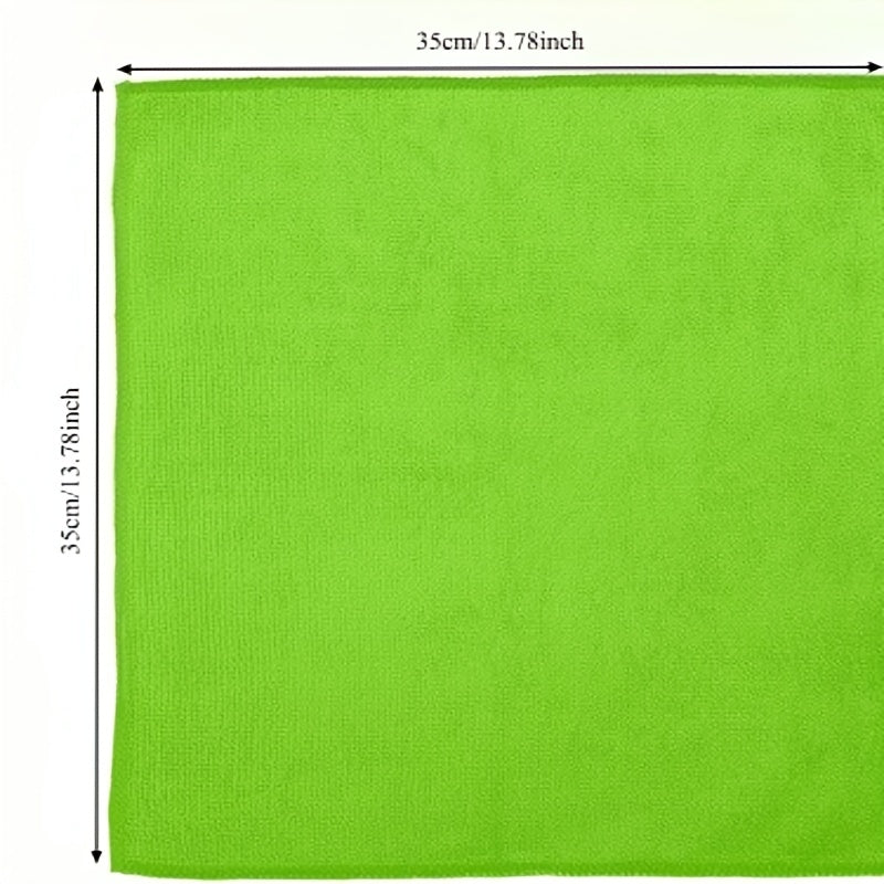 Ultra-Fine Fiber Cleaning Cloths in Random Colors, 10, 20 or 40-Piece Packs for Household Dusting and Compatible Kitchen, Window, Car and RV Wiping Tasks