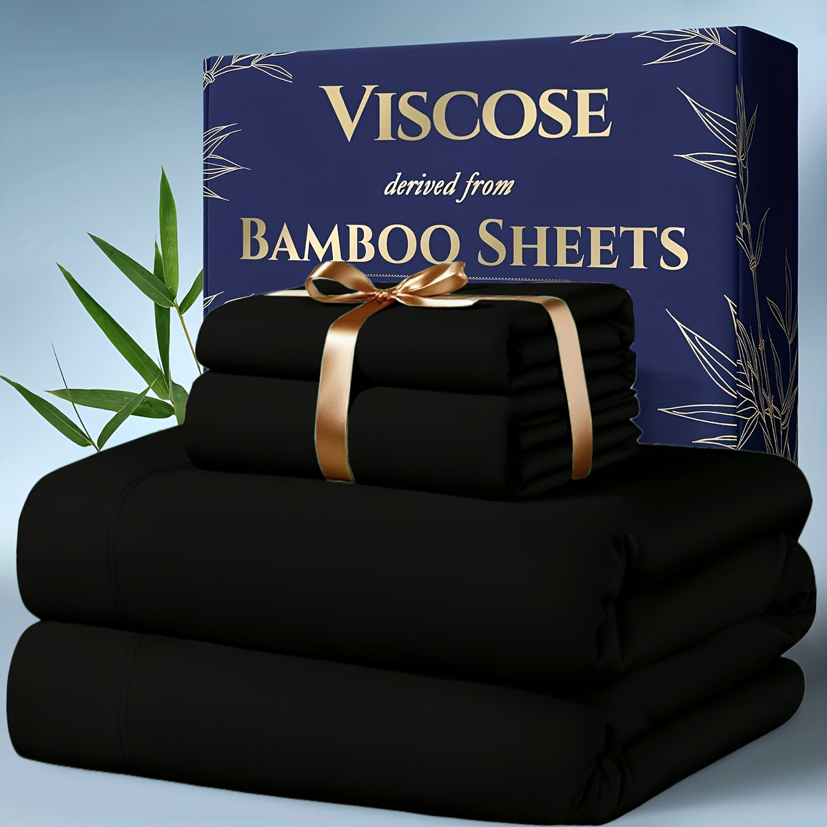 Three or Four Piece Bedding Sheet Set with Listed Extra Deep Pockets, Twelve Color Options and Twin, Full, Queen or King Sizes for Bedrooms and Guest Rooms