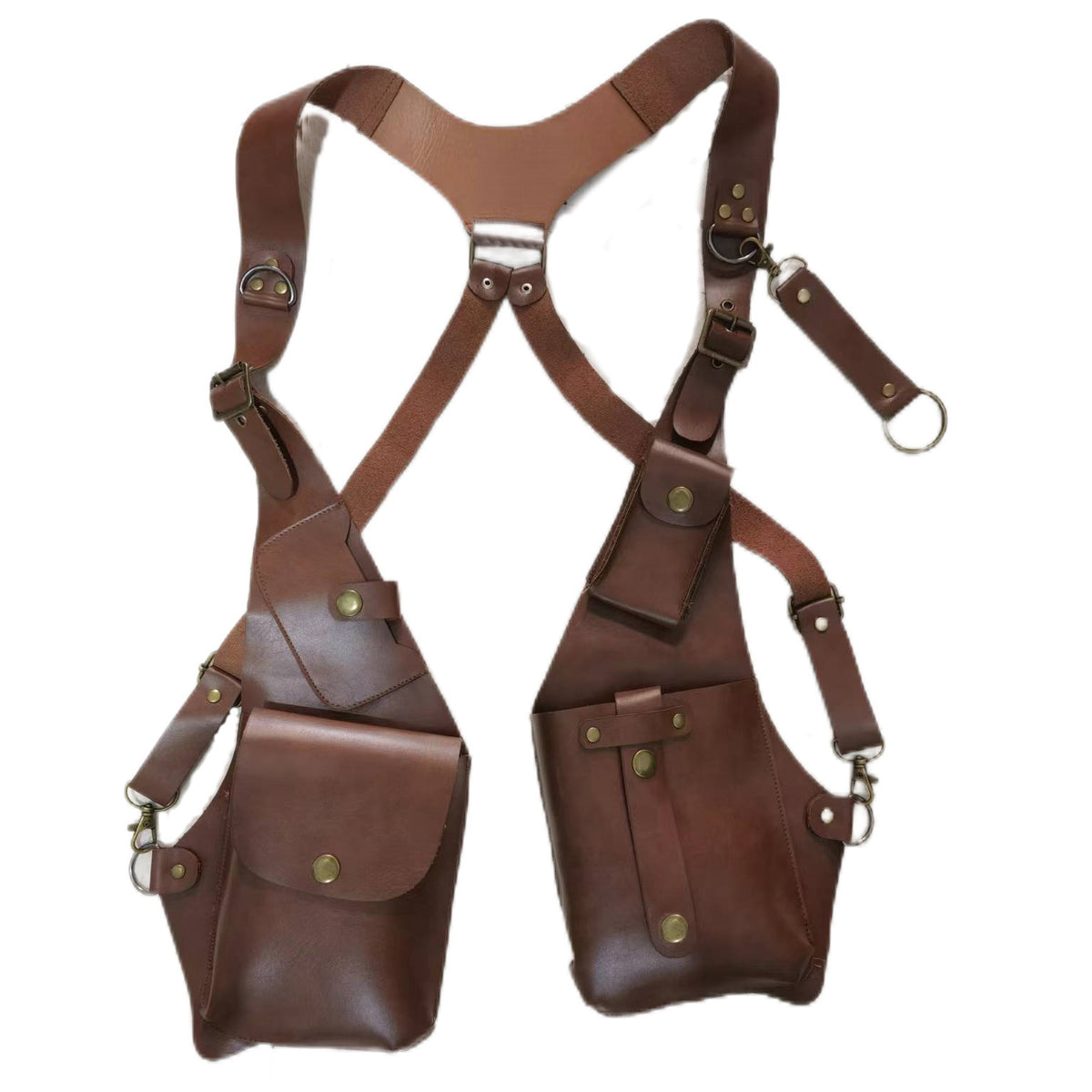 Retro PU Phone Crossbody Bag for Men and Women, Everyday Shoulder Bag in Red, Black, Coffee, Camel or Dark Camel for Casual Outfits and Weekend Outings