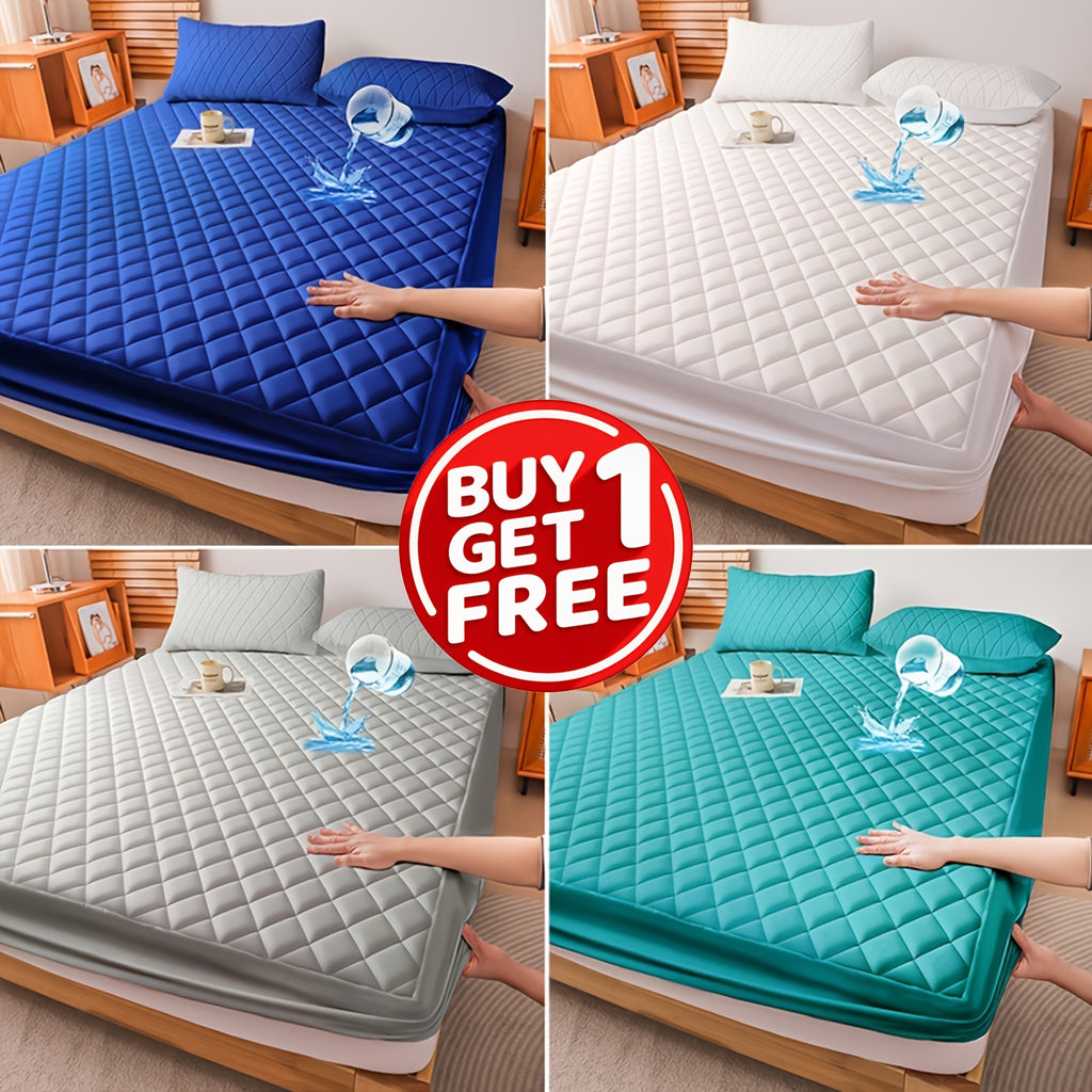 Mattress Protector 2-Pack with Selected Plus Random Color Pairing, Twin, Full, Queen and King Bed Cover Options for Home Bedrooms and Guest Room Bedding