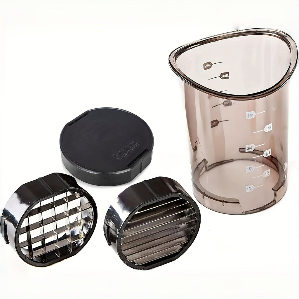 Vegetable Chopper Cup, Cut N CUP Model with Listed Chopping, Dicing and Measuring Functions for Home Salad Ingredients and Stir-Fry Meal Preparation