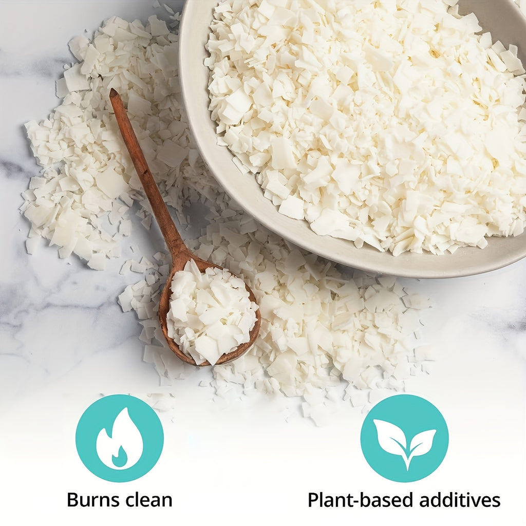 Soy Wax Melting and Candle Making Kit with Listed Electric Stove, Melting Pot and Wicks, 2lb or 5lb Wax Flake Options for Adult Beginner Crafts